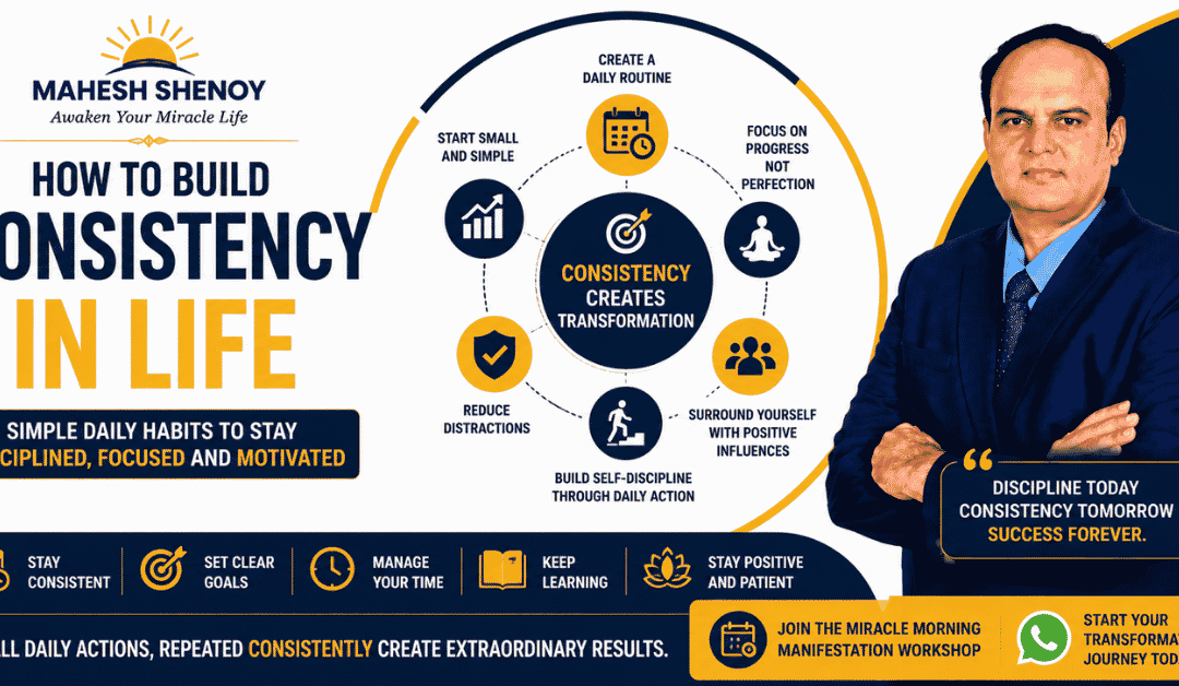 How to Build Consistency in Life