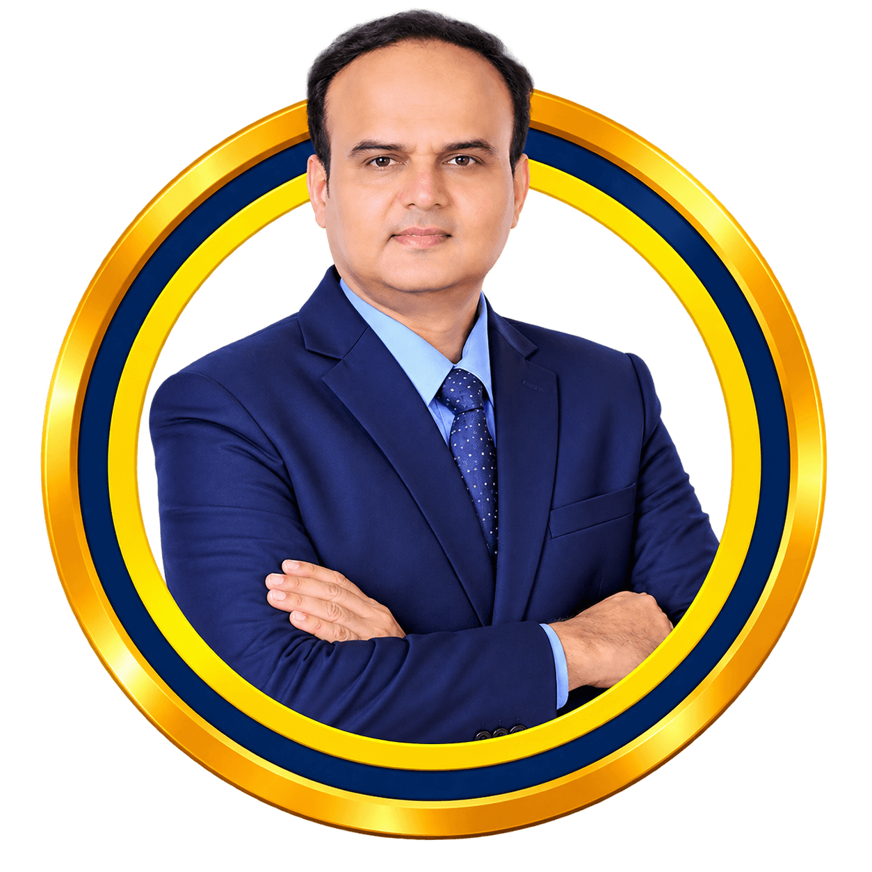 K. Mahesh Shenoy, life guidance coach and mindset transformation trainer, in a professional portrait.
